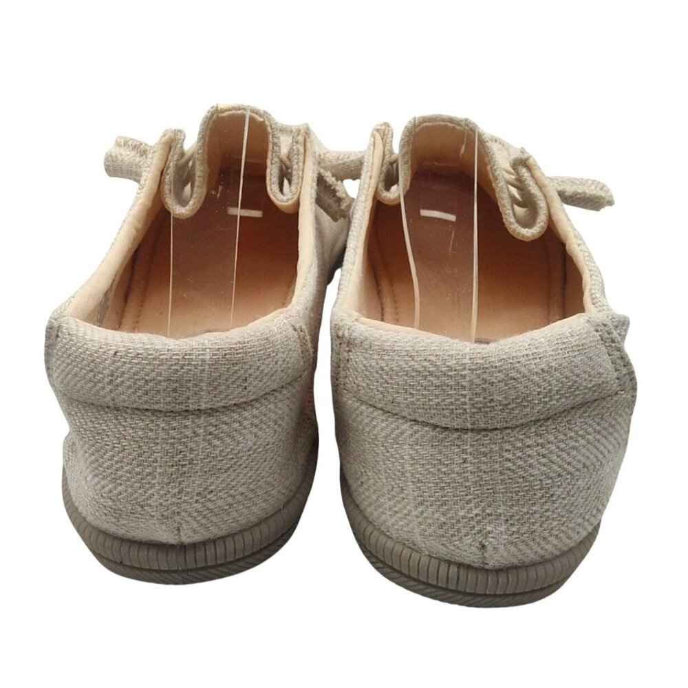 Rocket Dog Womens Mellow Brian Slip-On Shoes Size 8 Beige Textured Cotton Casual - Picture 5 of 9